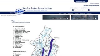 
                            9. Maps - Keuka Lake Watershed Tributaries - Keuka Lake Association ...