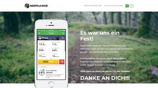 
                            8. MAPtoHIKE - Your gamified hiking app!