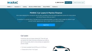 
                            2. MARAC Car Loans - MARAC