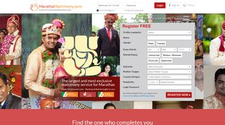 
                            2. Maratha Matrimony - The No. 1 Matrimony Site for Marathas ...