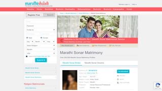
                            12. Marathi Sonar Matrimonials - No 1 Site for Marathi Sonar Matrimony ...
