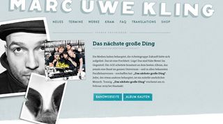 
                            12. Marc-Uwe Kling — Offizielle Website