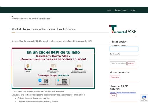 
                            2. Marca en línea - Portal de Pagos y Servicios Electrónicos - Impi