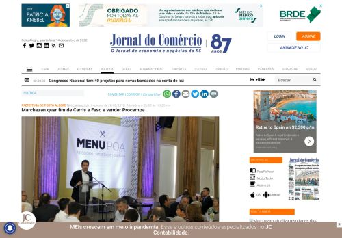 
                            5. Marchezan quer fim de Carris e Fasc e vender Procempa - Jornal do ...