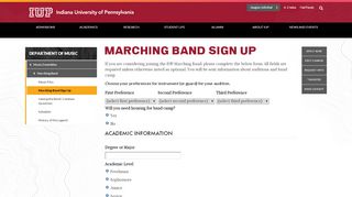 
                            6. Marching Band Sign Up - Marching Band - Music Ensembles - Music ...
