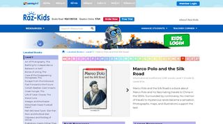 
                            10. Marco Polo and the Silk Road - Raz-Kids