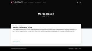 
                            8. Marco Rauch - EUROPACE behind the scenes