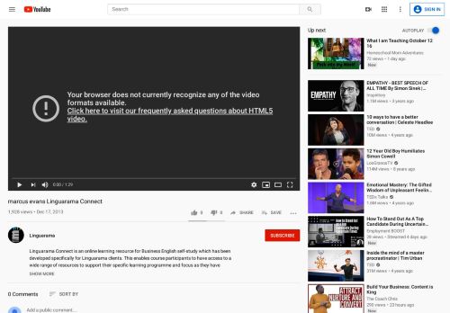 
                            6. marcus evans Linguarama-Connect - YouTube
