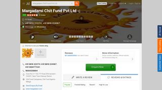 
                            4. Margadarsi Chit Fund Pvt Ltd - Justdial