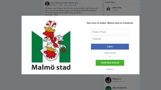 
                            11. Maria Wiking - Hej Malmö stad. Enligt er hemsida ska nu... | Facebook