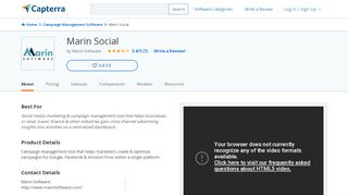 
                            5. Marin Social Reviews and Pricing - 2019 - Capterra