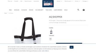 
                            9. Marinepool AQ Shopper,wasserabweisend,shopper,aq Serie,