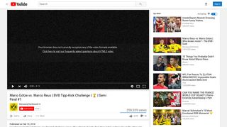
                            9. Mario Götze vs. Marco Reus | BVB Tipp-Kick Challenge | | Semi Final ...