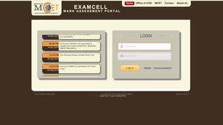 
                            8. Mark Assessment Portal