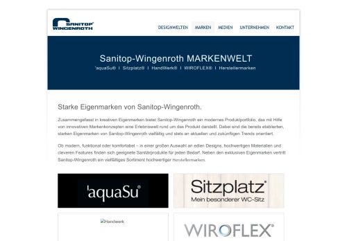 
                            7. Marken - Sanitop-Wingenroth