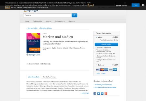 
                            9. Marken und Medien - Führung von Medienmarken und ... - Springer