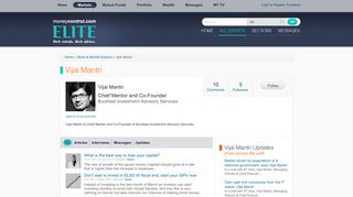 
                            8. Market Experts Advice, Recommendations, Information & News by ...