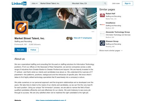 
                            13. Market Street Talent, Inc. | LinkedIn