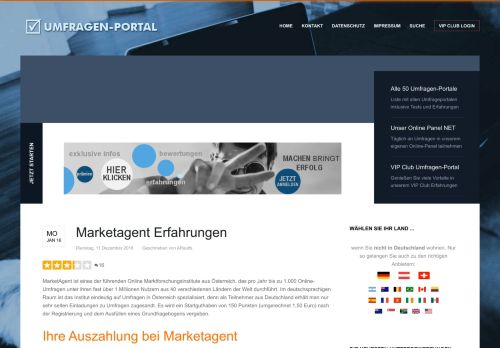 
                            6. Marketagent Erfahrungen - Umfragen-portal.com