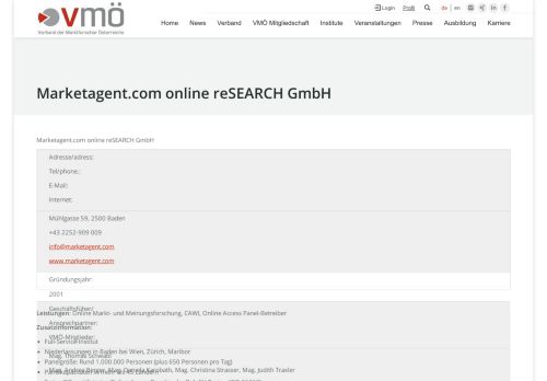 
                            12. Marketagent.com online reSEARCH GmbH – vmö