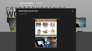
                            11. MARKETING PLAN WX COIN - cryptocurrency