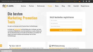 
                            5. Marketing Promotion Tools | Feiyr