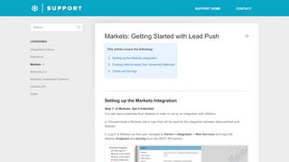 
                            13. Marketo: Getting Started with Lead Push - AdvocateHub Knowledge ...