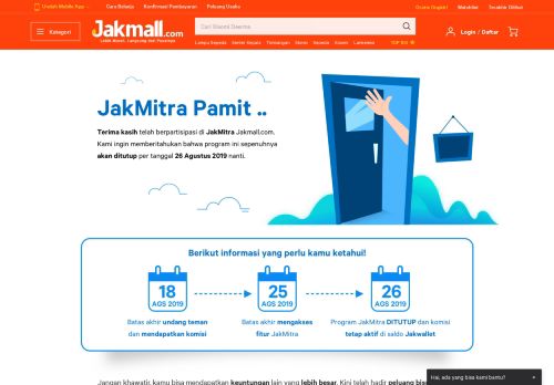 
                            12. Marketplace terlengkap di Indonesia - Jakmall.com