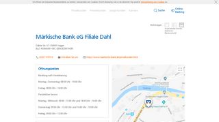 
                            6. Märkische Bank eG Filiale Dahl,Dahler Str. 67 - Volksbank ...