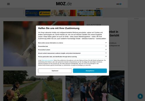 
                            7. Märkische Onlinezeitung - das Nachrichtenportal für Brandenburg ...