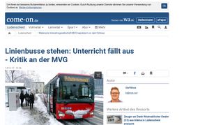 
                            10. Märkische Verkehrsgesellschaft MVG kapituliert vor dem Schnee ...