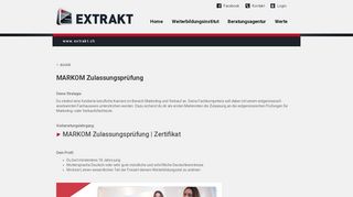 
                            13. MarKom für Marketingfachleute & Verkaufsfachleute | EXTRAKT