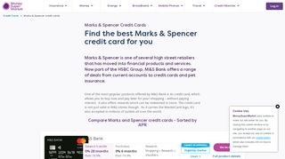 
                            9. Marks And Spencer Money M&S Credit Card - Apply Today
