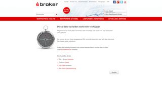 
                            3. Marktinformationen - S Broker