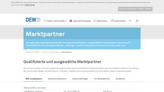 
                            5. Marktpartner – DEW21