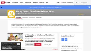 
                            7. Marley Spoon Gutscheine Februar 2019 - iamstudent