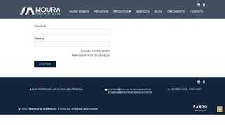 
                            7. Marmoraria Moura - Faça seu login