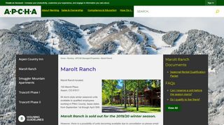 
                            2. Marolt Ranch | APCHA, CO