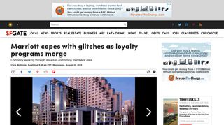 
                            8. Marriott copes with glitches as loyalty programs merge - SFGate