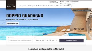 
                            4. Marriott: Prenotazioni hotel, offerte hotel di lusso