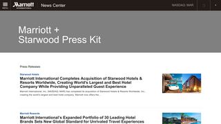 
                            12. Marriott + Starwood Press Kit | Marriott News Center