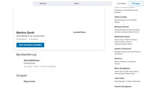 
                            9. Martina Gerth – Geschäftsführer – Lemptal-Shop | LinkedIn