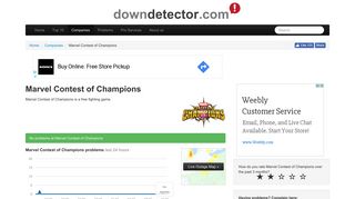 
                            3. Marvel Contest of Champions down? Current problems and outages ...