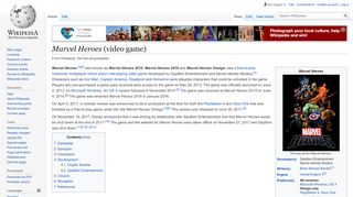 
                            9. Marvel Heroes (video game) - Wikipedia