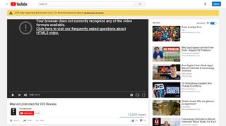 
                            6. Marvel Unlimited for IOS Review - YouTube