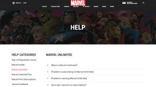 
                            5. Marvel Unlimited | Marvel.com