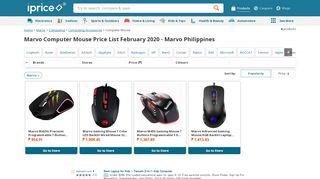 
                            8. Marvo Mouse Price List in Philippines for February, 2019 | iPrice