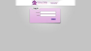 
                            1. Mary Help - Login