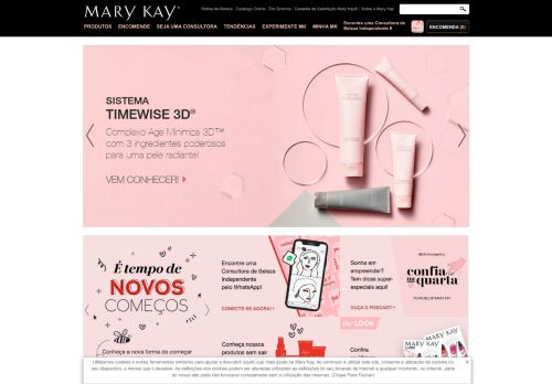 
                            3. Mary Kay do Brasil | Site Oficial