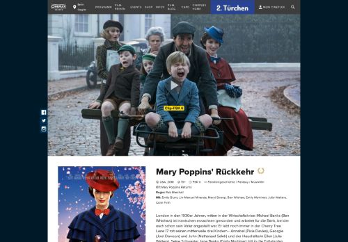 
                            6. Mary Poppins' Rückkehr - Cineplex Berlin Steglitz